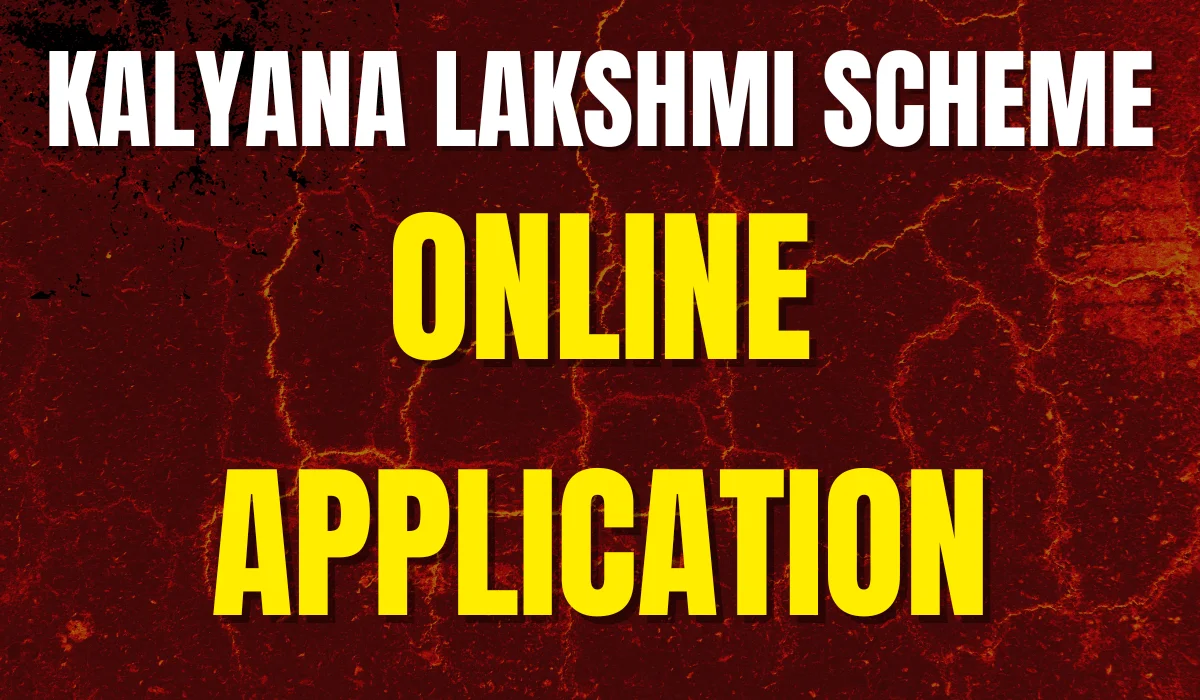 Kalyana Lakshmi Scheme Online Application